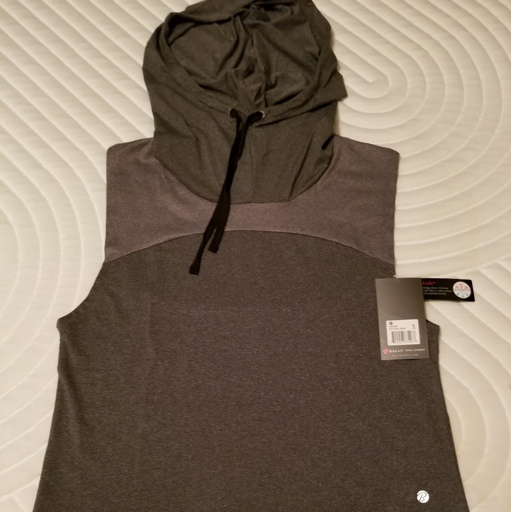 Bally total fitness sleeveless hoodie